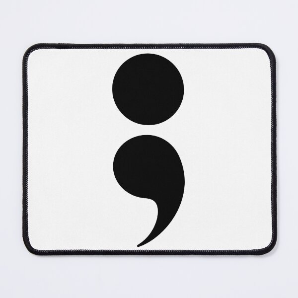 Item preview, Mental Health Awareness Semicolon designed and sold by dcroffe.