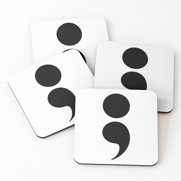 Item preview, Mental Health Awareness Semicolon designed and sold by dcroffe.