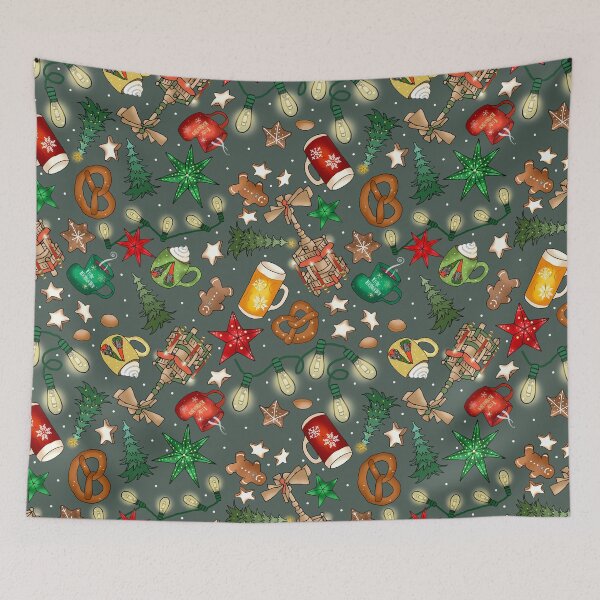 Item preview, German Christmas Market designed and sold by IrishVikingDesigns.
