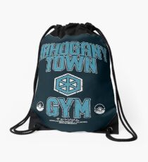 Mahogany Town Gym Drawstring Bag
