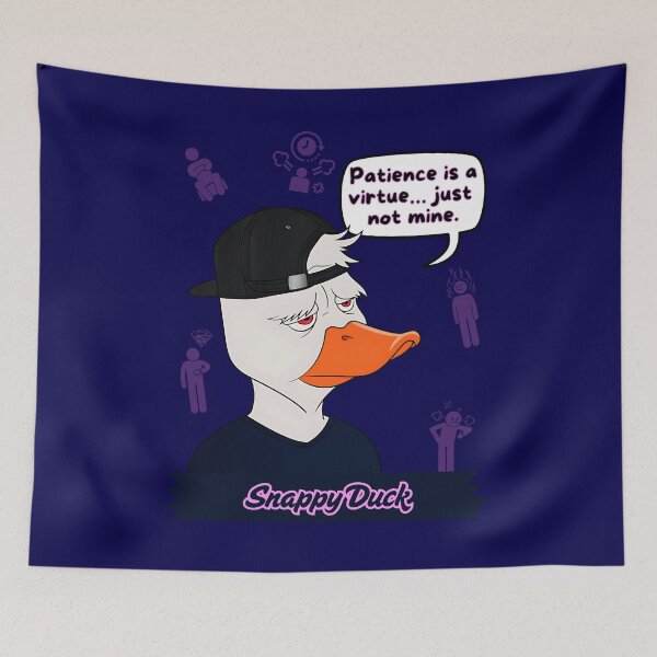 Item preview, Snappy Duck designed and sold by Dull Duck Store.