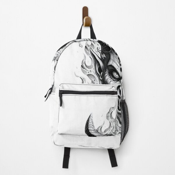 Item preview, TATTOO OF A DEVIL AMONG THE FLAMES designed and sold by infinitearte.