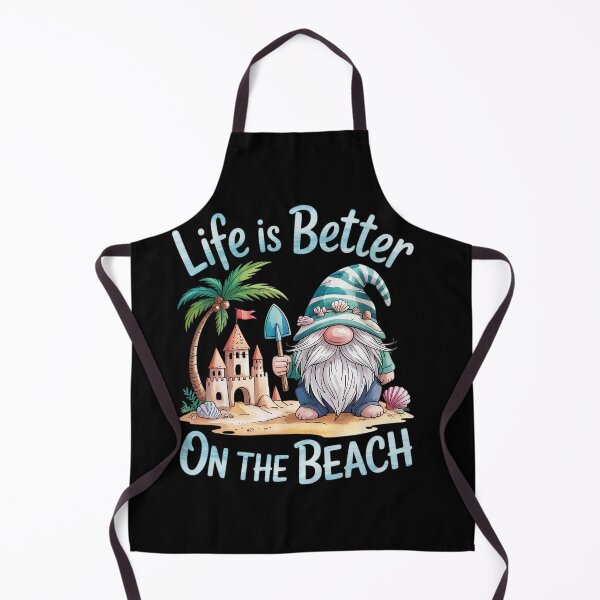 Item preview, Life Is Better At The Beach For Summer Lover Gnome designed and sold by KonstanKoraner.