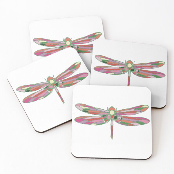 Item preview, Dragonfly Sticker — Minimalist Nature Art designed and sold by iampaulmorris.