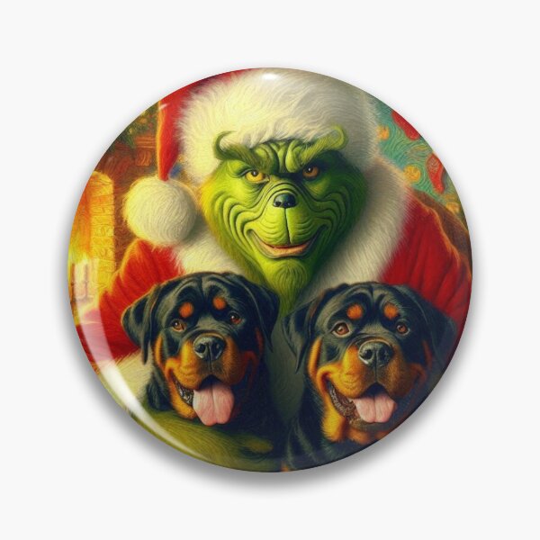Item preview, Grinch & Rottweilers designed and sold by 123ks.