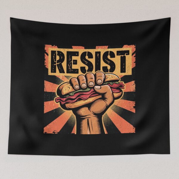 Item preview, Resist Dc Sandwich Thrower Protest  designed and sold by angelakirk90.