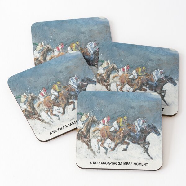 Item preview, Carl Franz Bauer: Gallop Racing on Snow: Before 1954 designed and sold by Amethyst4.