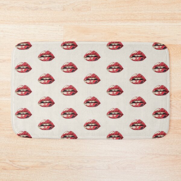 Item preview, Cyberpunk Lips – Futuristic Pop Art Illustration designed and sold by Grafititee.
