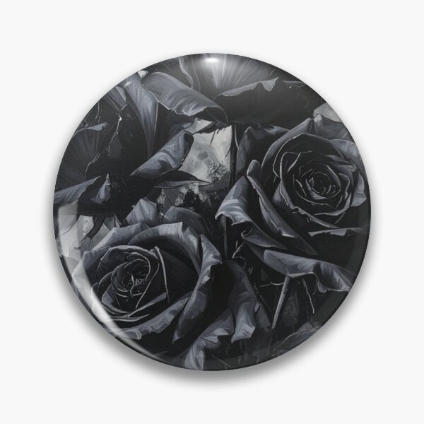 Item preview, Painterly Black Roses designed and sold by ghostdiariesxo.