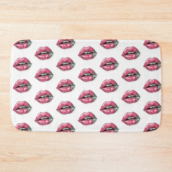 Item preview, Cyberpunk Lips – Futuristic Pop Art Illustration designed and sold by Grafititee.