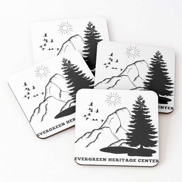Item preview, Evergreen Pond and Tree designed and sold by EvergreenHC.