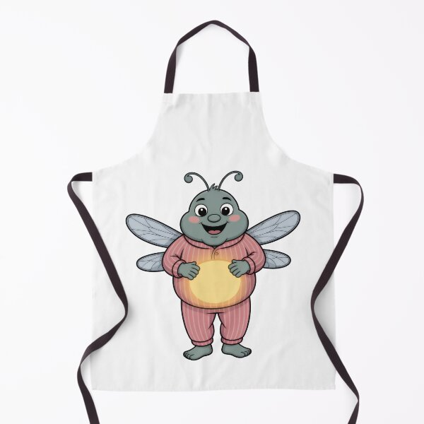 Item preview, Cute Kawaii Firefly in Pajamas: Adorable Glowing Bug Character designed and sold by RudArtAI.