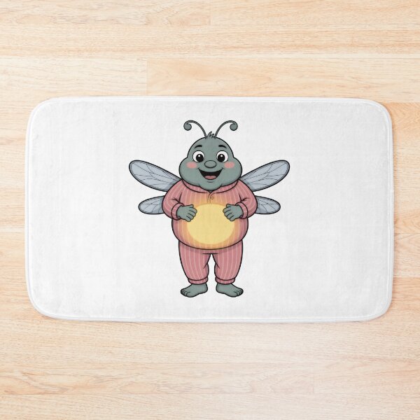 Item preview, Cute Kawaii Firefly in Pajamas: Adorable Glowing Bug Character designed and sold by RudArtAI.