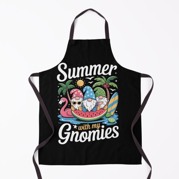 Item preview, Summer With My Gnomies Cute Garden Gnomes Family Vacation designed and sold by KonstanKoraner.