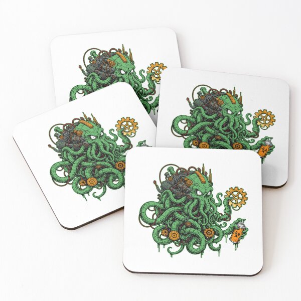 Item preview, Cybernetic Cthulhu designed and sold by krabbaraban.