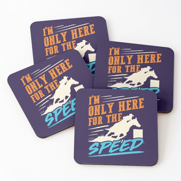 Item preview, Funny Barrel Racing I'm Only Here for the Speed designed and sold by jaygo.