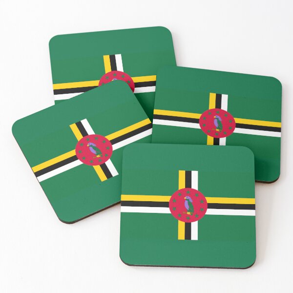 Item preview, Dominica Flag – Parrot Island Rainforest Design designed and sold by Dany05117671.