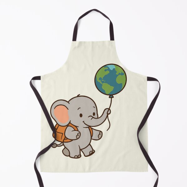 Item preview, Cute Elephant Adventure T-Shirt – Wanderlust Animal Art Tee designed and sold by KDesignCrafts.