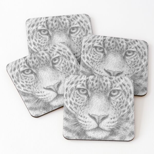 Item preview, Jaguar Pencil Sketch designed and sold by Leon Woods Pencil Art.