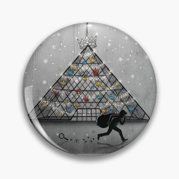 Item preview, Missing Gems Under Louvre's Glass Tree designed and sold by AgingeR.
