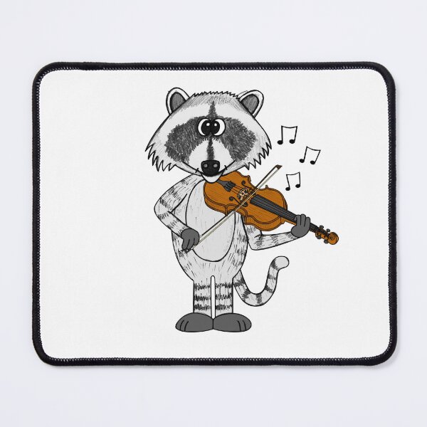 Item preview, Raccoon Playing Violin, Violinist String Musician Music Teacher designed and sold by doodlerob.