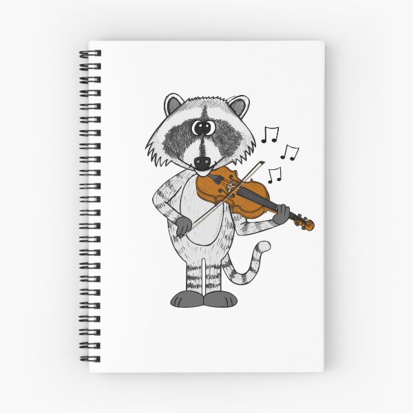 Item preview, Raccoon Playing Violin, Violinist String Musician Music Teacher designed and sold by doodlerob.