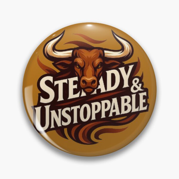 Item preview, Steady & Unstoppable Taurus Bull Strong Grounded Power designed and sold by Kony83.
