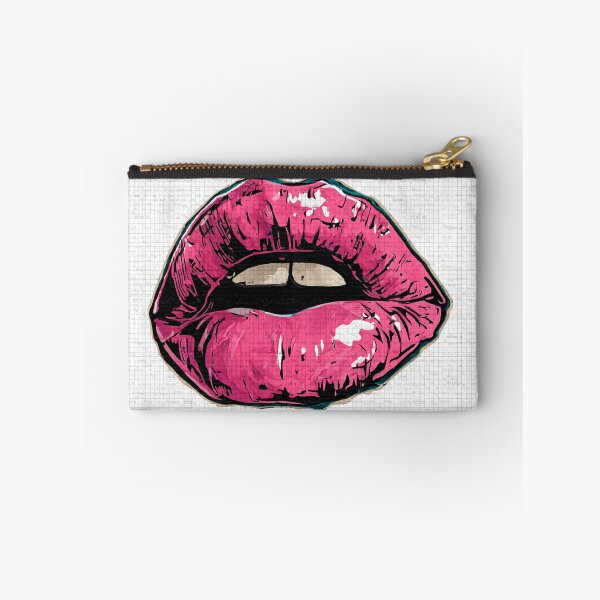 Item preview, Cyberpunk Lips – Futuristic Pop Art Illustration designed and sold by Grafititee.