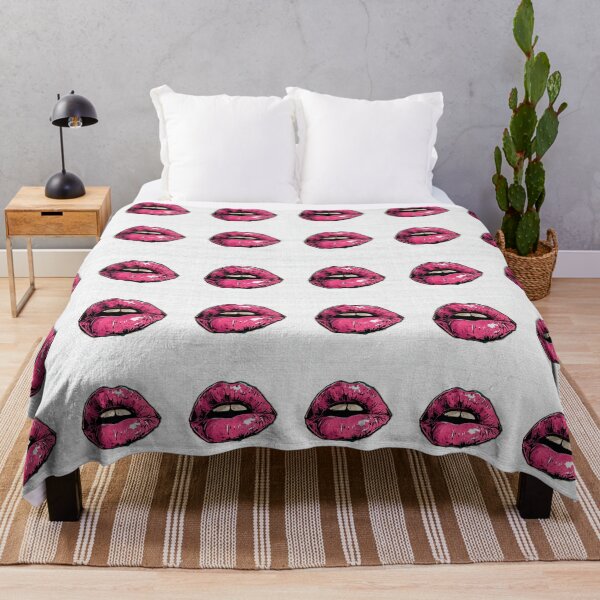 Item preview, Cyberpunk Lips – Futuristic Pop Art Illustration designed and sold by Grafititee.