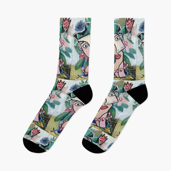 Item preview, lady with flowers.by c.a.2025 designed and sold by smiley100.