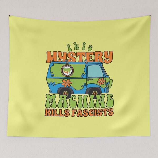 Item preview, This mystery machine kills fascists designed and sold by remerasnerdas.