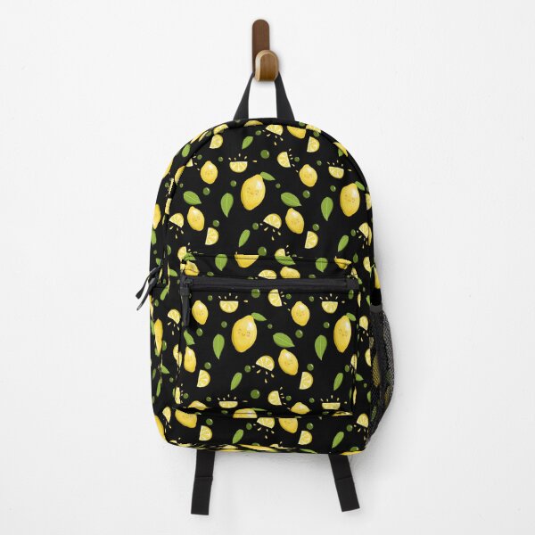 Item preview, "Cute Lemon Pattern with Slices and Leaves | Fresh Fruit Design designed and sold by CozyArtCo.