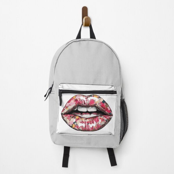 Item preview, Cyberpunk Lips – Futuristic Pop Art Illustration designed and sold by Grafititee.