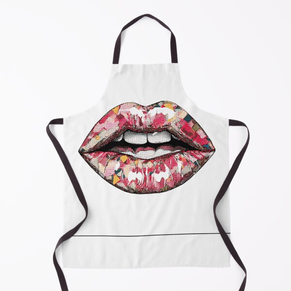 Item preview, Cyberpunk Lips – Futuristic Pop Art Illustration designed and sold by Grafititee.
