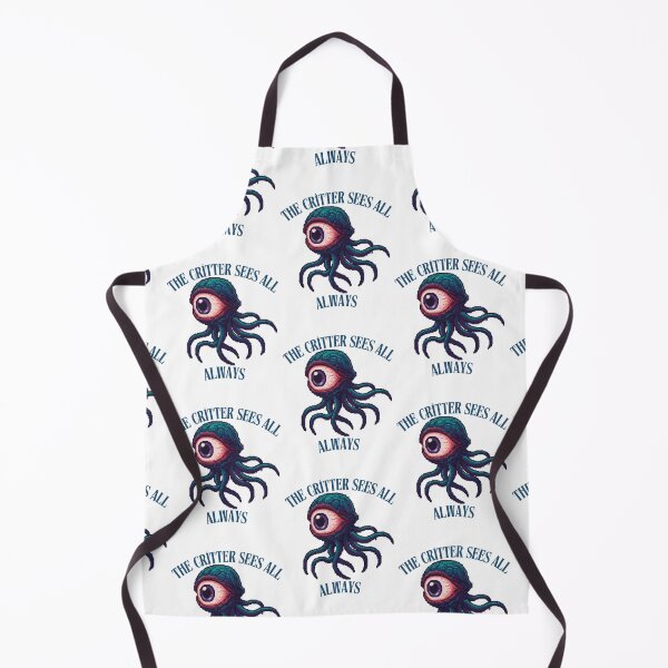 Item preview, The Critter Sees All Weird Creature Cartoon Design designed and sold by eylasky.