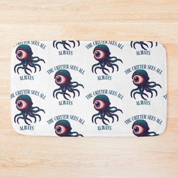 Item preview, The Critter Sees All Weird Creature Cartoon Design designed and sold by eylasky.