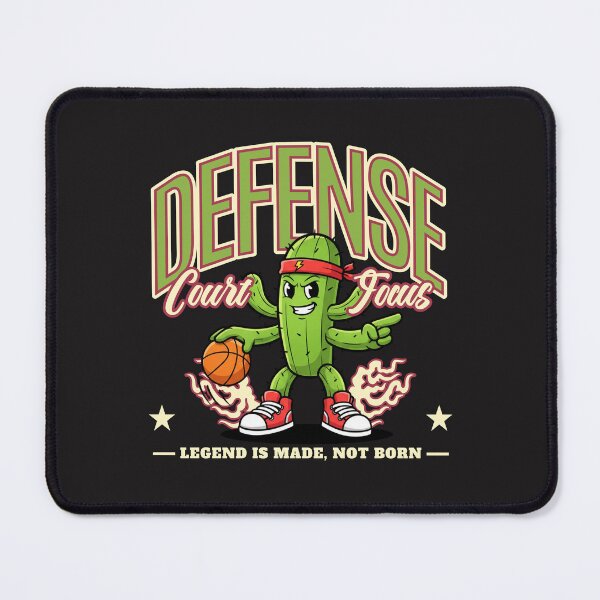 Item preview, Cool Basketball Cactus – Funny Sports Cartoon Design designed and sold by AwesomeBeyondLimits.