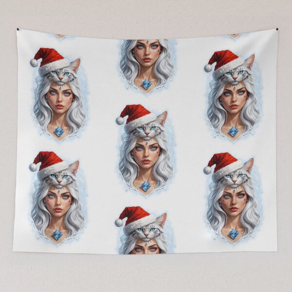 Item preview, The Ice Queen & Her White Bengal 氷の魔女 designed and sold by CamillaCreation.