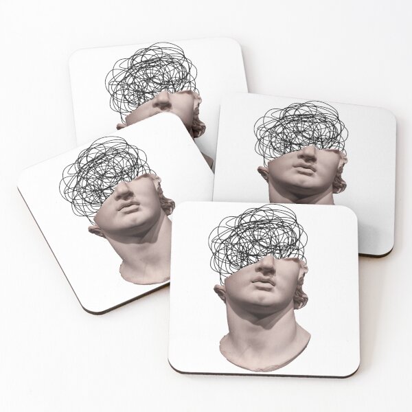 Item preview, Broken Beauty – Minimal Classical Statue Art designed and sold by eylasky.