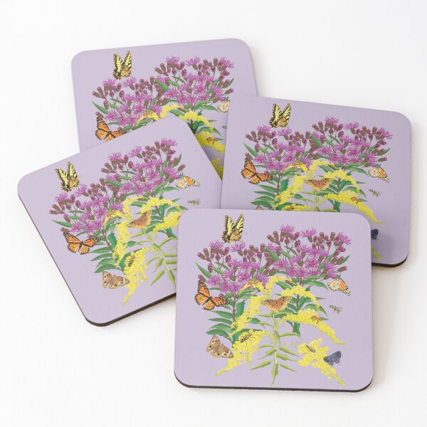 Item preview, Wildflowers, Butterflies, and Pollinators and Honeybees designed and sold by Jedi-Artist.