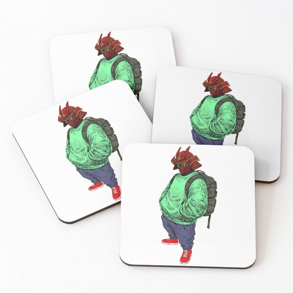 Item preview, Cyborg samurai designed and sold by krabbaraban.