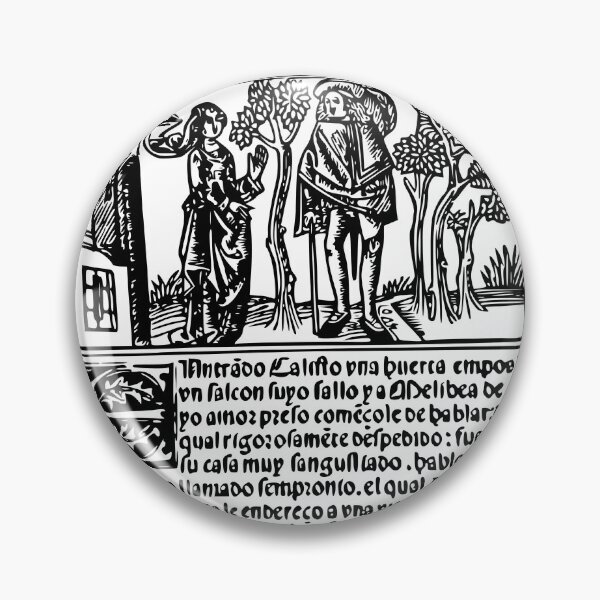 Item preview, Tragicomedy of Calisto and Melibea. 'La Celestina' by Fernando de Rojas. Convent-trotter, procuress. designed and sold by Filologica.