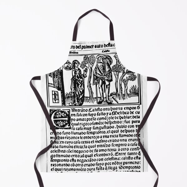 Item preview, Tragicomedy of Calisto and Melibea. 'La Celestina' by Fernando de Rojas. Convent-trotter, procuress. designed and sold by Filologica.