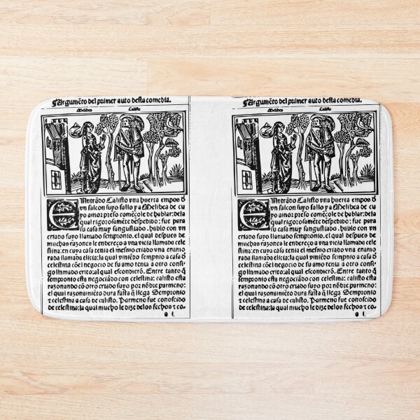 Item preview, Tragicomedy of Calisto and Melibea. 'La Celestina' by Fernando de Rojas. Convent-trotter, procuress. designed and sold by Filologica.
