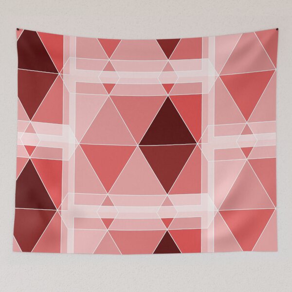 Item preview, Red Values Square designed and sold by Lillilia.