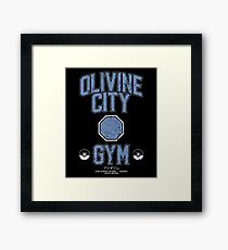 Olivine City Gym Framed Print