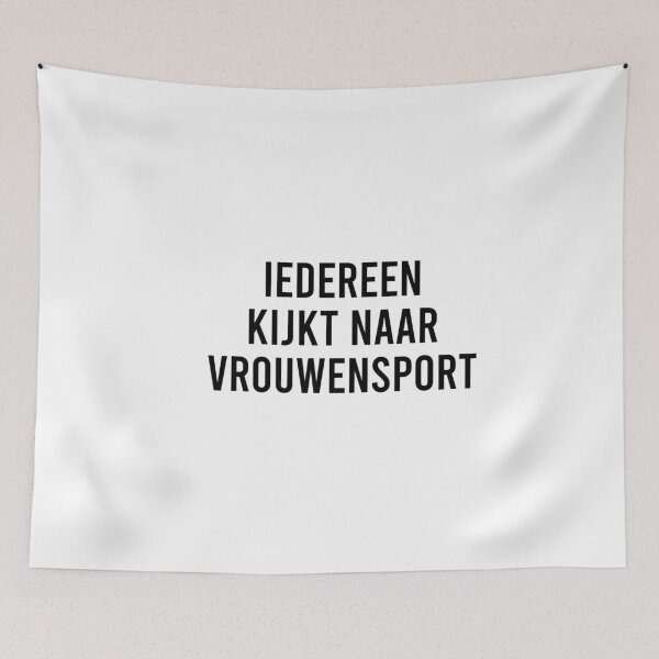 Item preview, Iedereen Kijkt Naar Vrouwensport designed and sold by coffeepolicy.