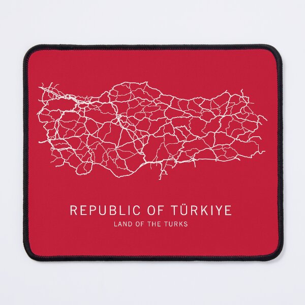 Item preview, Türkiye | Turkey Road Map designed and sold by clarkstpress.