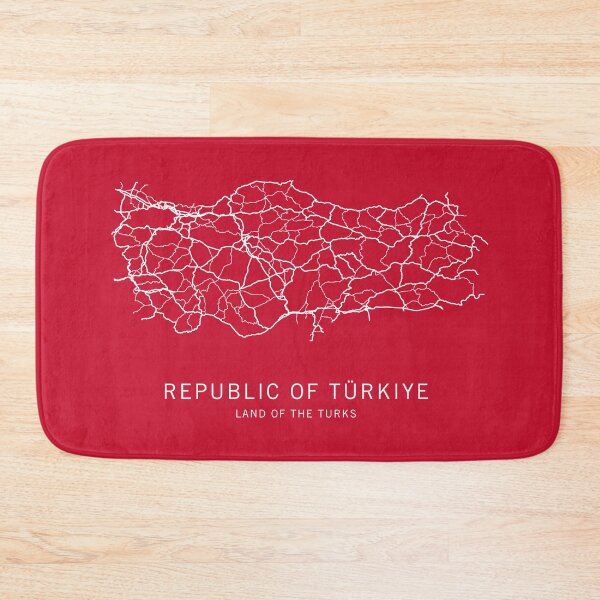 Item preview, Türkiye | Turkey Road Map designed and sold by clarkstpress.