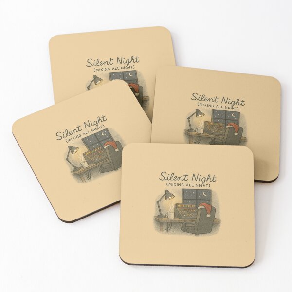 Item preview, Silent Night (Mixing All Night) designed and sold by peaknerd.